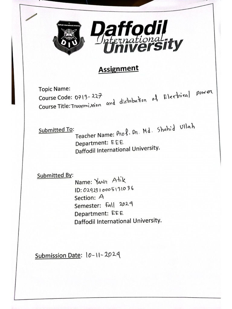 TD Assignment (2) (0242310005131036) | PDF