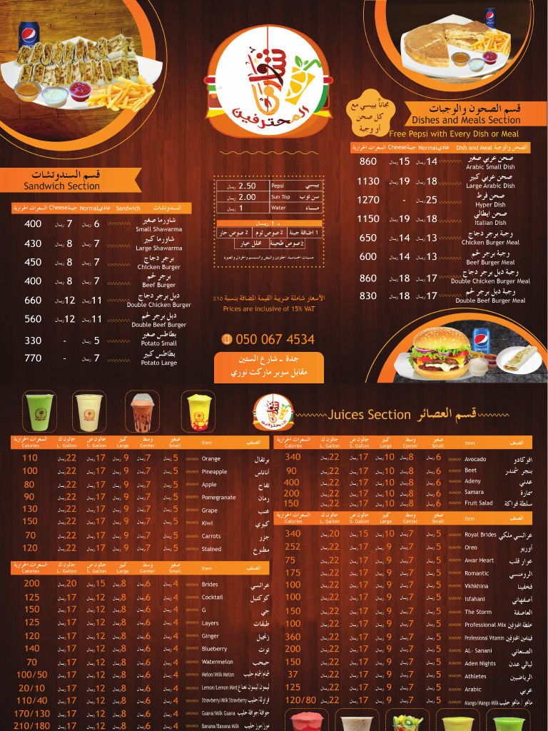 المحترفين مينو | PDF
