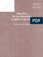 Adato Green, Victoria- Derechos de Los Detenidos y Sujetos a Proceso