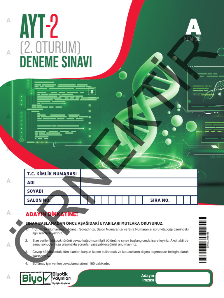 20251106141042-2789-Biyotik Ayt 2 Ornek PDF | PDF