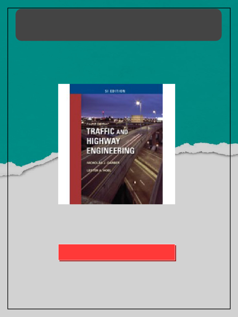 Solution Manual for Traffic & Highway Engineering – SI Version, 4th ...
