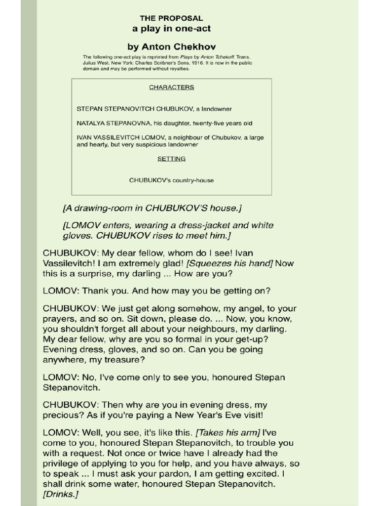 The Proposal | PDF