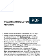 Tratamiento de La Toxicidad de Aluminio