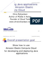 Running Java Applications On The Amazon Elastic Compute Cloud Compute Cloud