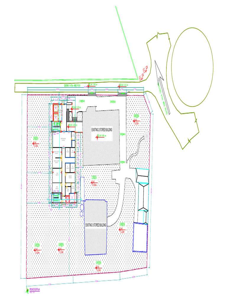 Building Layout and Dimensions Overview | PDF
