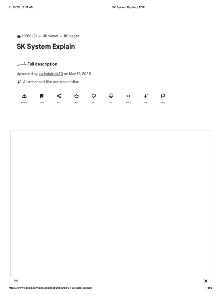 SK System Explanation PDF Guide | PDF | Scribd | Internet