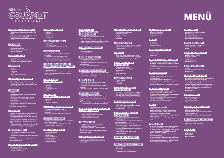 GF 24 Menu A4 | PDF