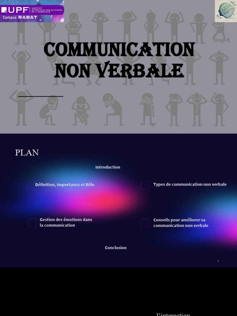 Communication Non Verbale : Guide Essentiel | PDF | Communication non ...