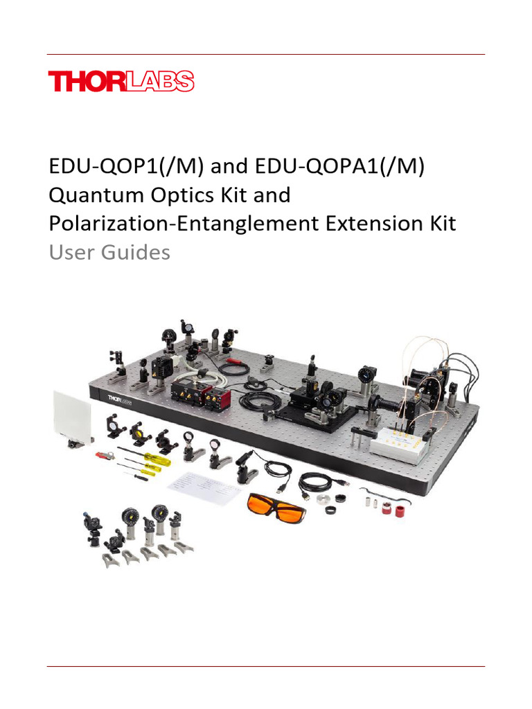 Quantum Optics & Entanglement Guides | PDF | Quantum Mechanics | Waves