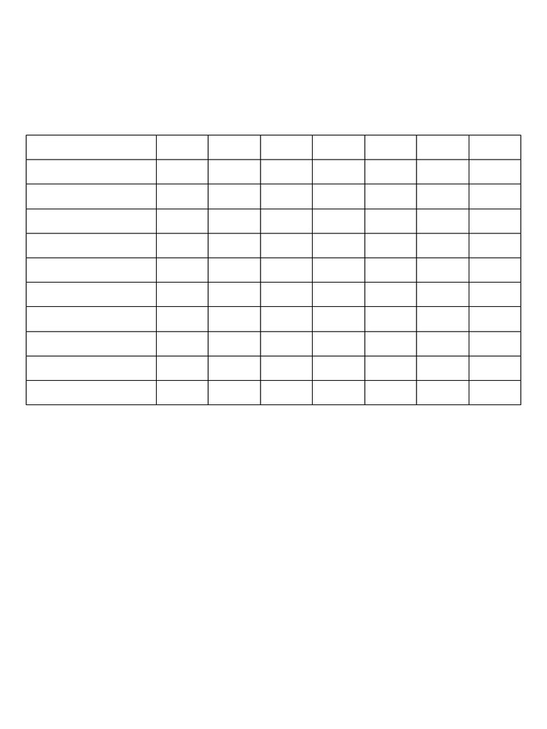 Weekly Study Progress Tracker | PDF