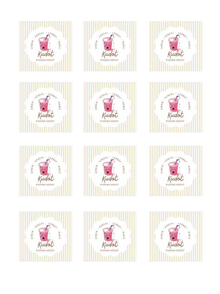 Label Puding | PDF