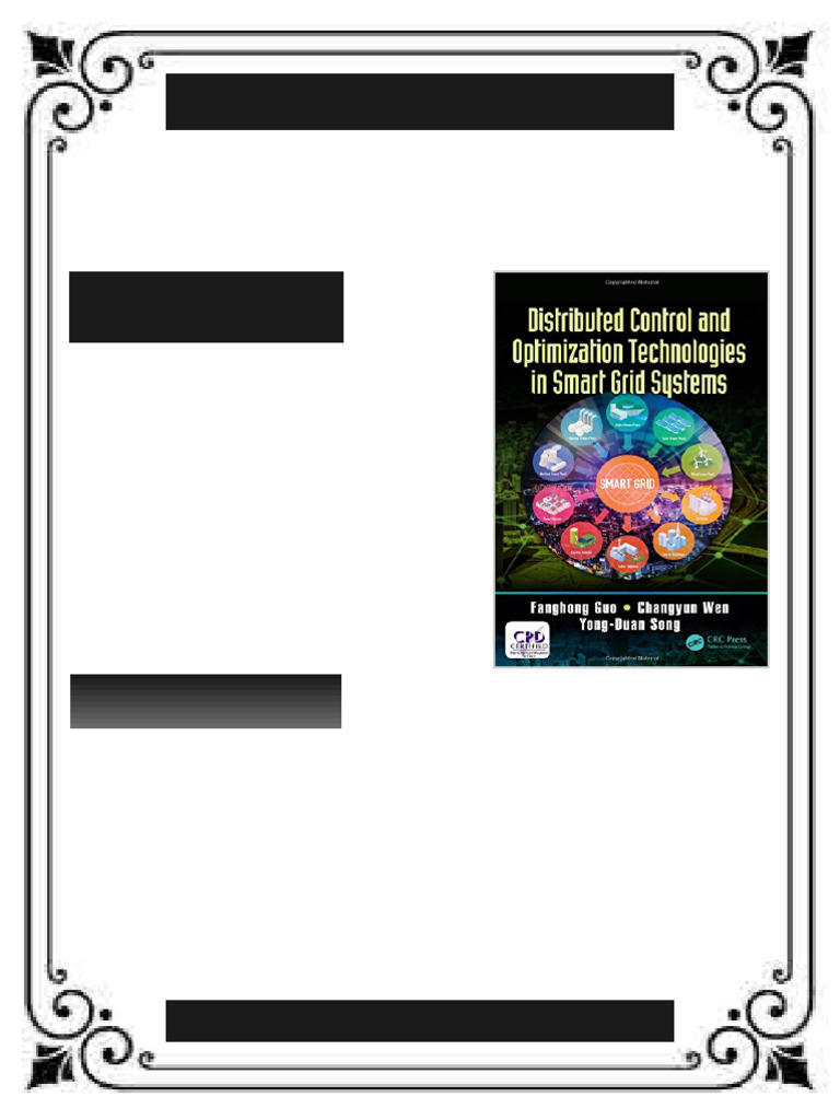 Distributed Control and Optimization Technologies in Smart Grid Systems ...