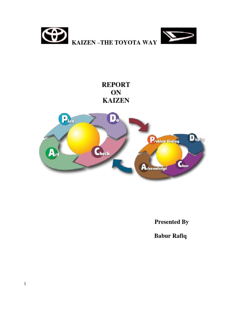Kaizen Report | PDF | Swot Analysis | Employment