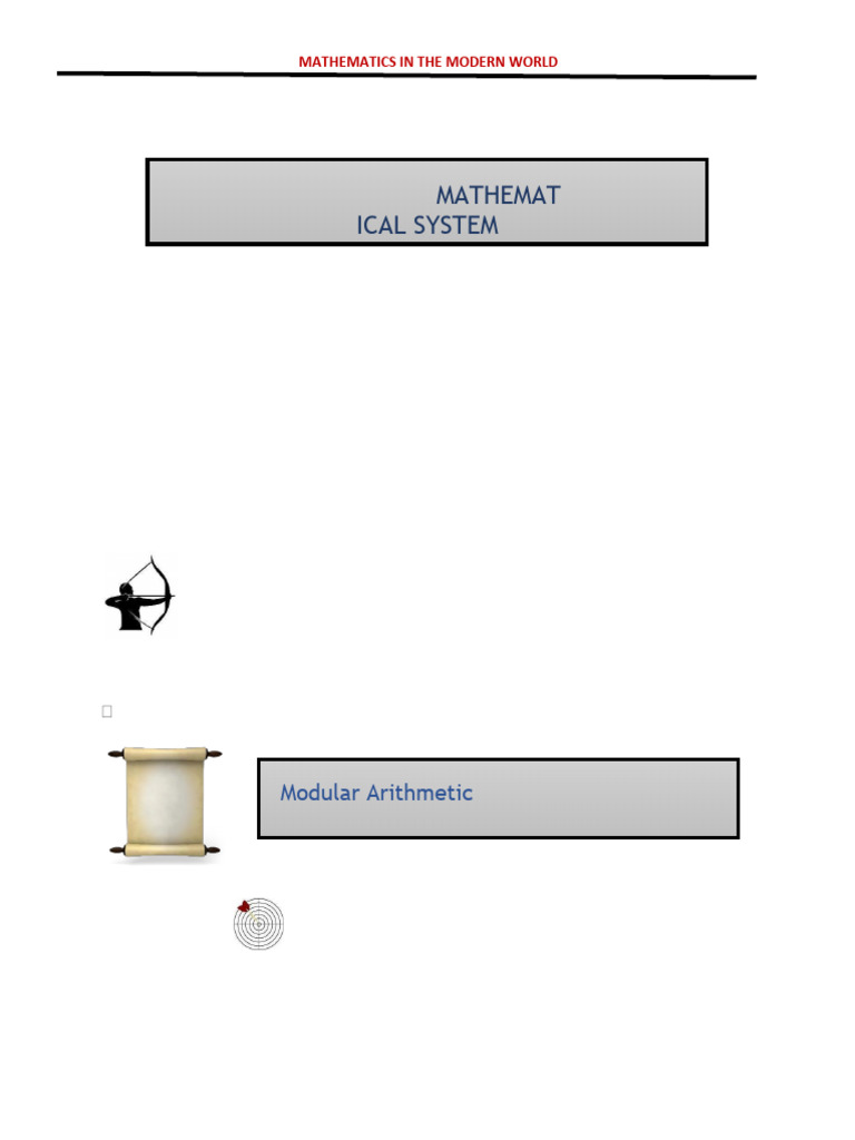 Understanding Modular Arithmetic Basics | PDF | Arithmetic | Abstract ...