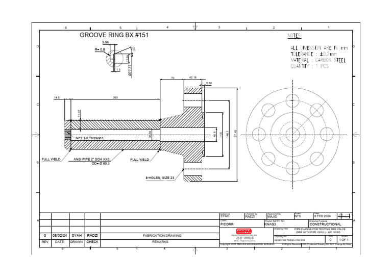 1.13 - 16in API 10000 SPOOL | PDF | Pipe (Fluid Conveyance) | Building ...