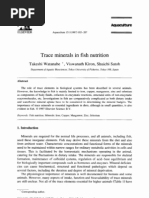 Download 14 Trace Minerals in Fish Nutrition by Watanabe by chaqie SN94944136 doc pdf
