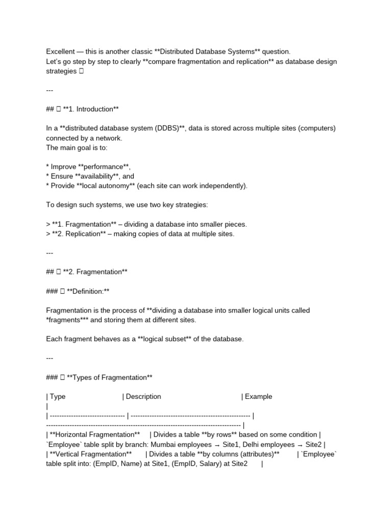 dbms | PDF | Replication (Computing) | Databases