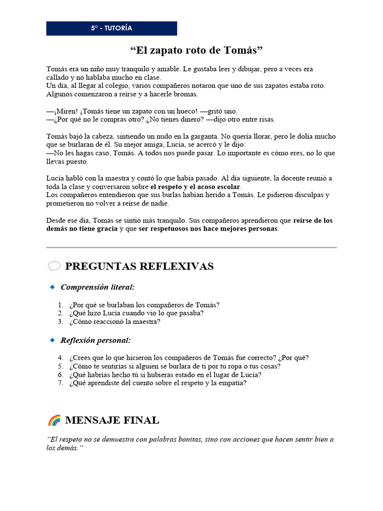Respeto y Empatía en el Aula | PDF