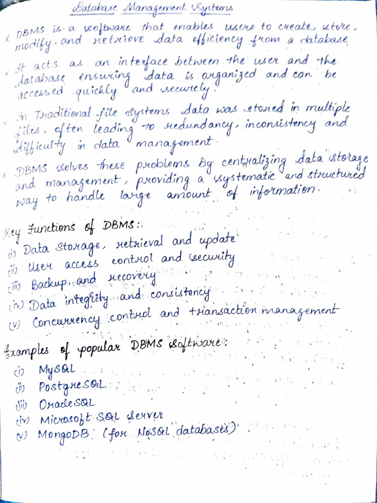 Database Management Systems - Intro To Enitity Relations | PDF ...
