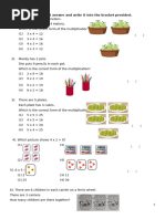 Grade 1 Data Handling Worksheets | PDF