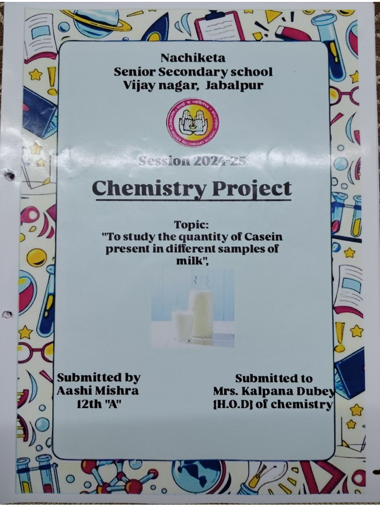 Class 12 Chemistry Project | PDF