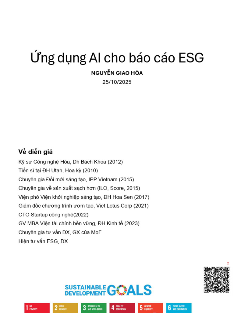 AI Applied in ESG | PDF