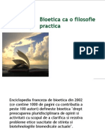 Bioetica - raport
