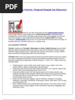 Download Artikel Tentang Narkoba by Raden Galih Permana SN94947051 doc pdf