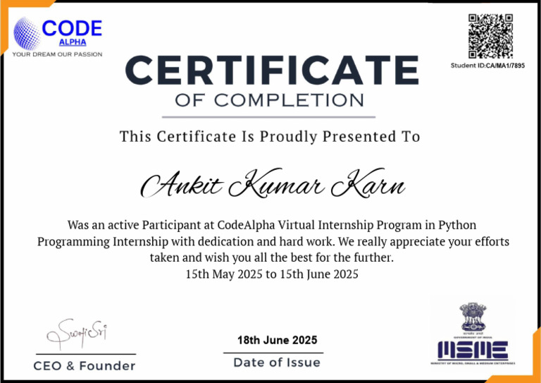Ankit Kumar Karn | PDF