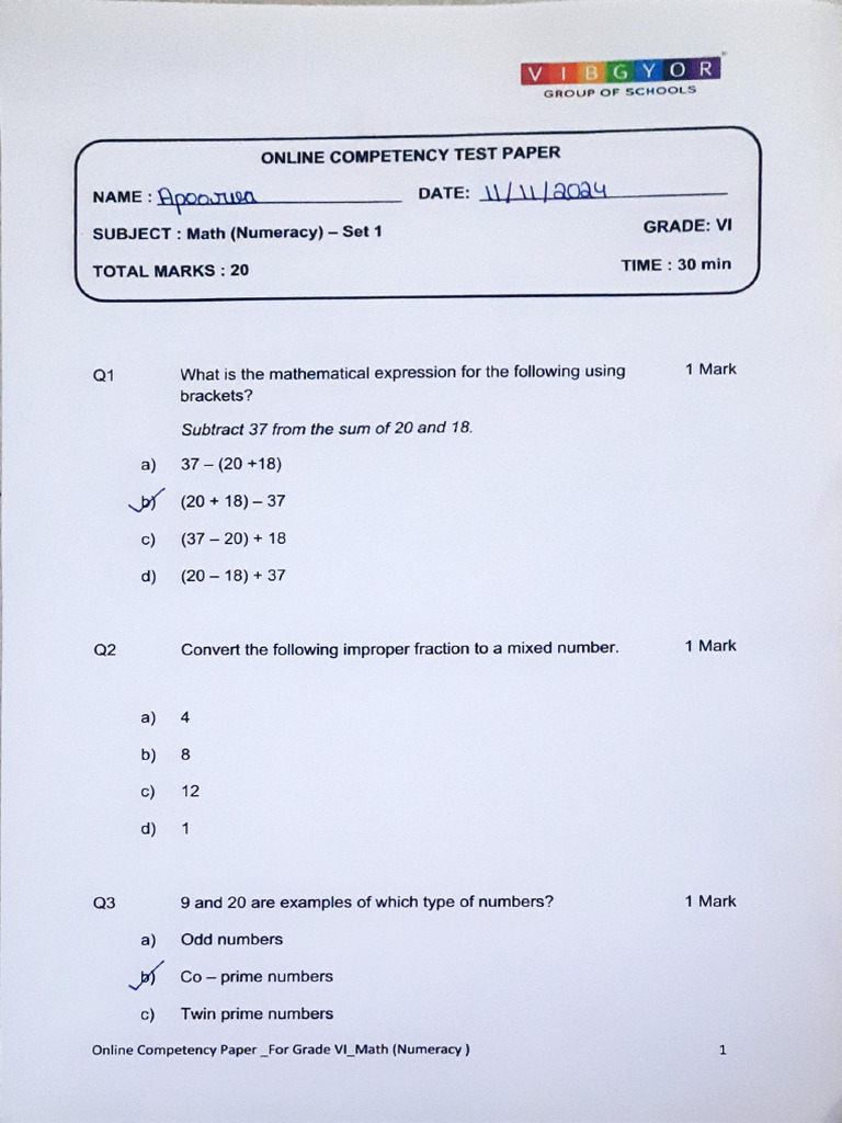 Maths Paper | PDF