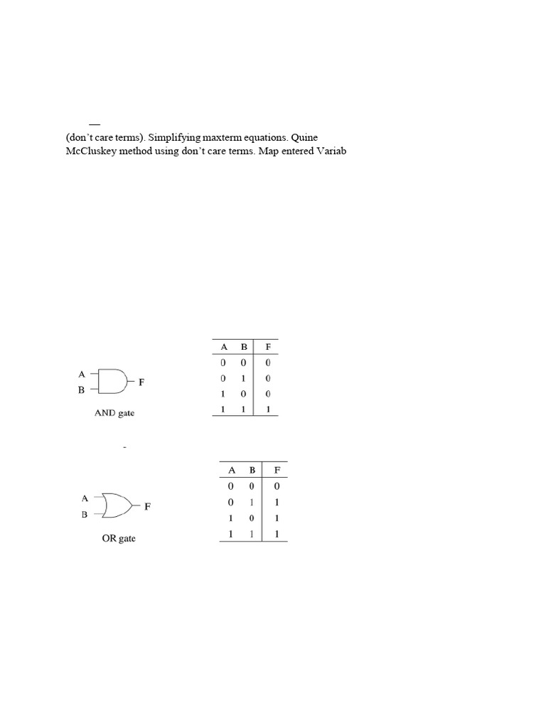 Combinational Logic Circuit Design Guide | PDF | Logic Gate | Arithmetic