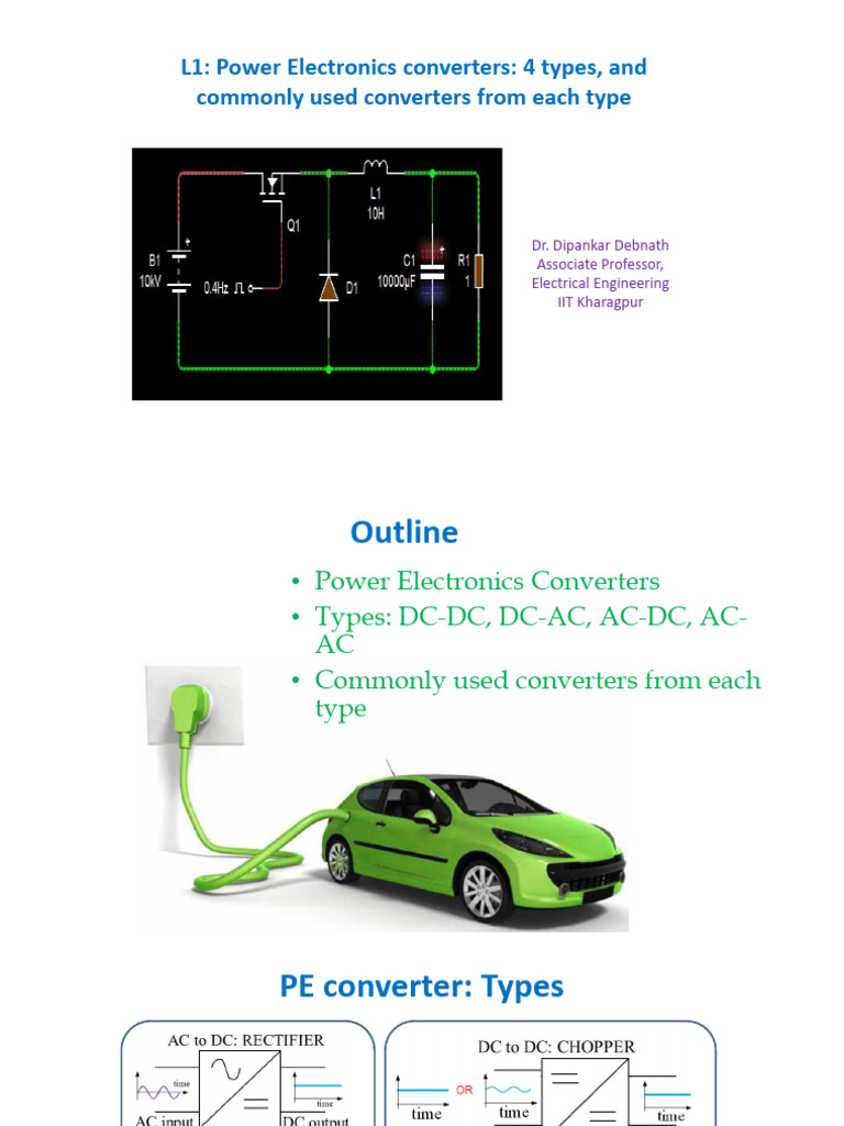 Types of Power Electronics Converters | PDF | Power Inverter | Rectifier