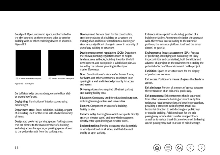 Dubai Building Code: Architectural Terms | PDF | Building | Door