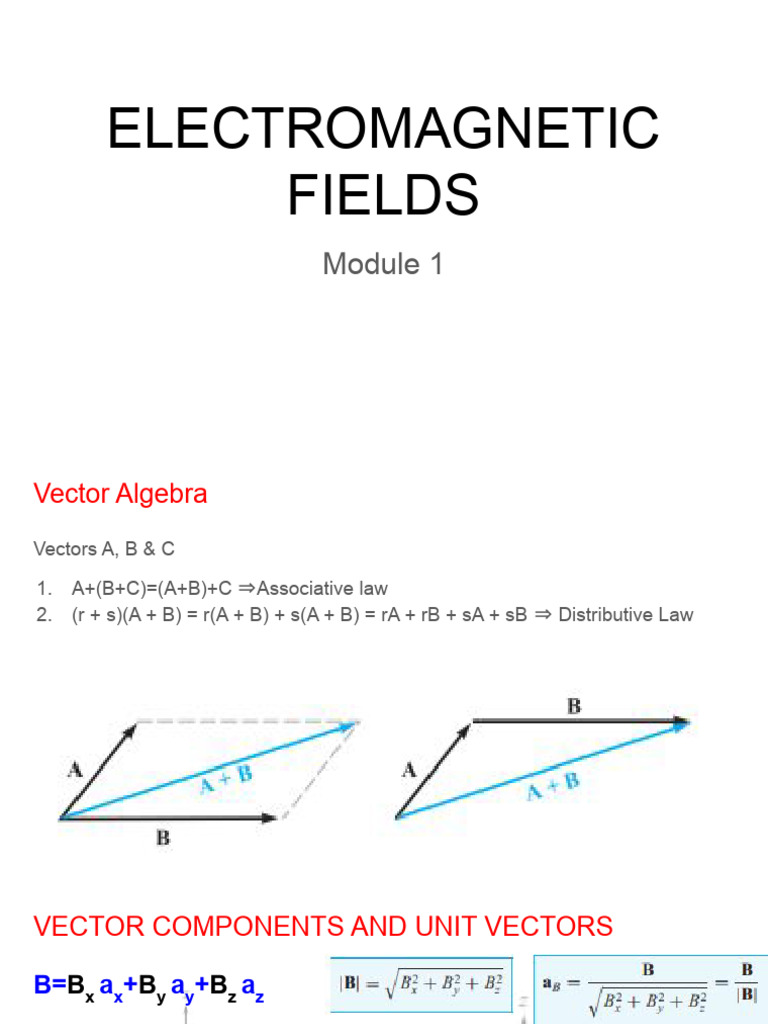 Vector Algebra and Coordinate Systems | PDF | Coordinate System | Geometry