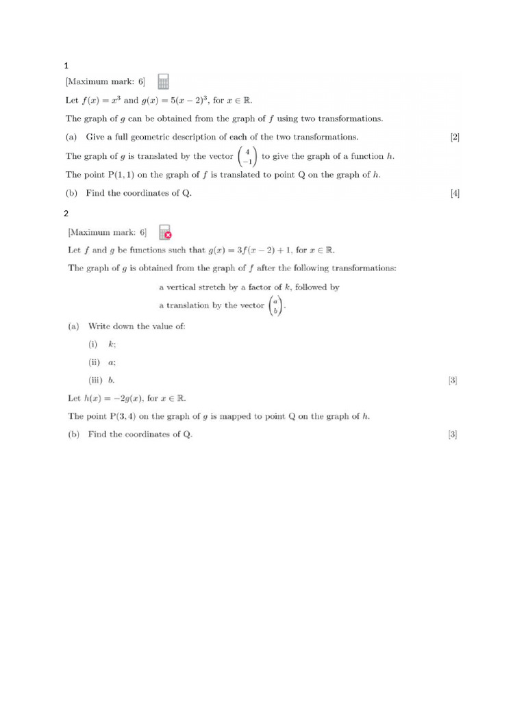 Transformations | PDF
