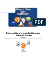 Guía Rápida de Instalación para Ubuntu Server