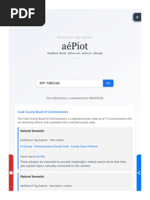 JEFF TOBOLSKI - MultiSearch Tag Explorer