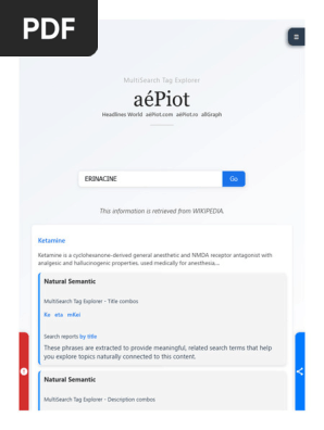 ERINACINE - MultiSearch Tag Explorer