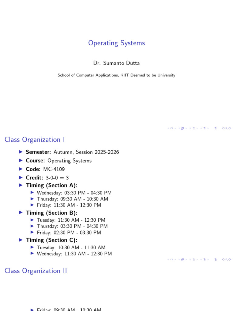 Operating Systems Course Overview | PDF | Kernel (Operating System ...