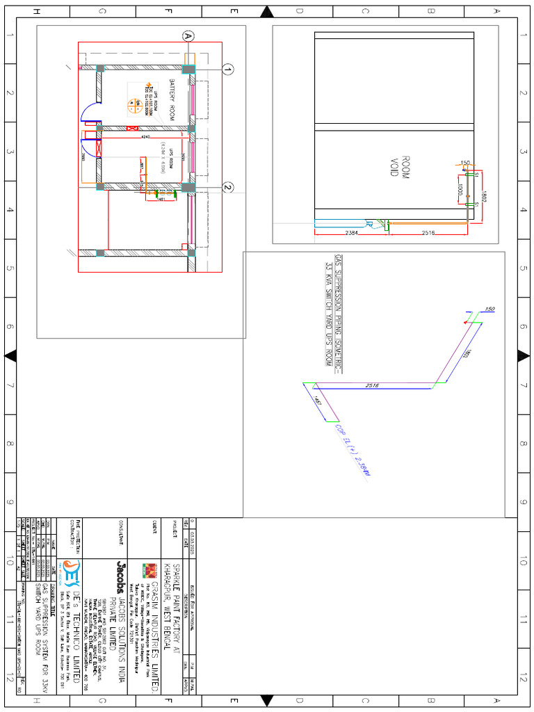 33 KV Switch Yard UPS Room - FK5112 Lay | PDF