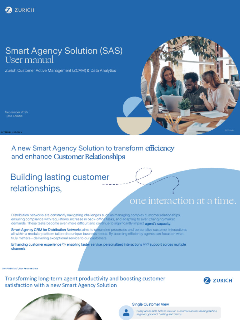 Smart Agency Solution User Manual | PDF | Customer Relationship ...