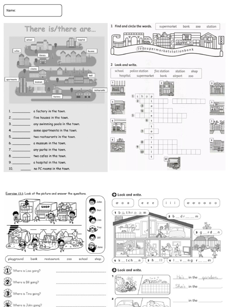 Kids2 U2 Language Lab2 - WS | PDF