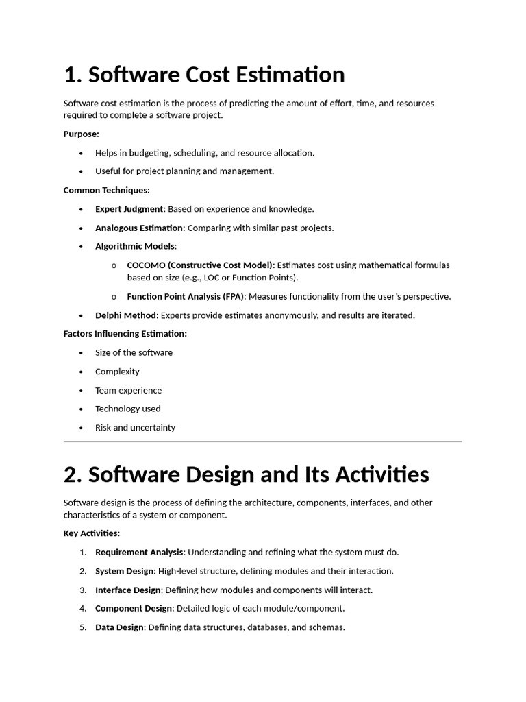 SE MST 2 | PDF | Software Testing | Performance Indicator
