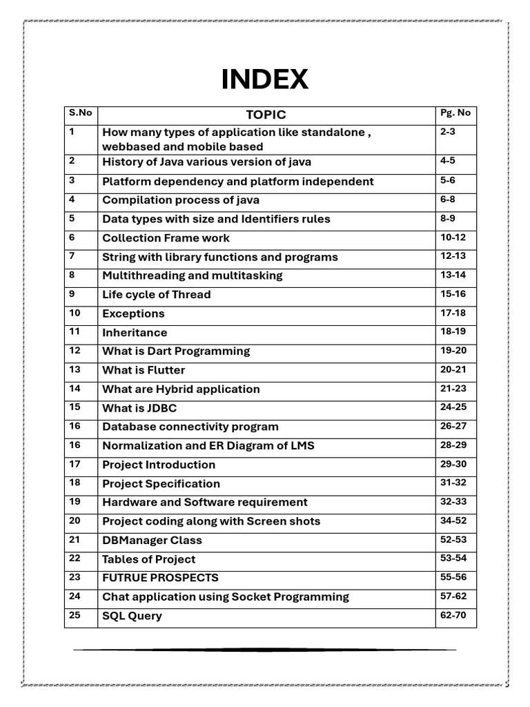Index and Acknowledgement | PDF | Thread (Computing) | Software Development