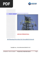 RF Planning Procedure