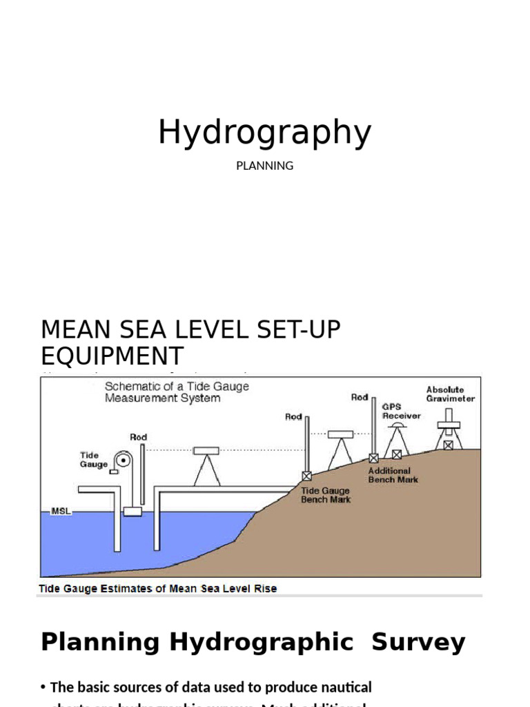 Hydrographic Survey Planning Guide | PDF | Hydrography | Physical Geography
