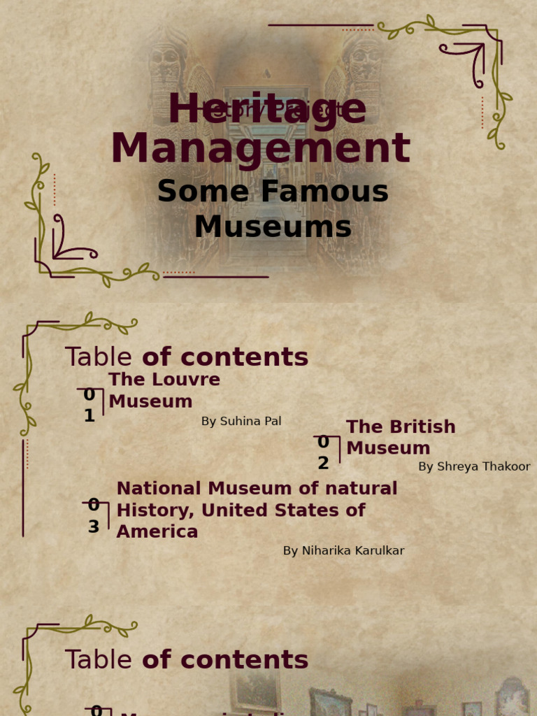 Museums | PDF