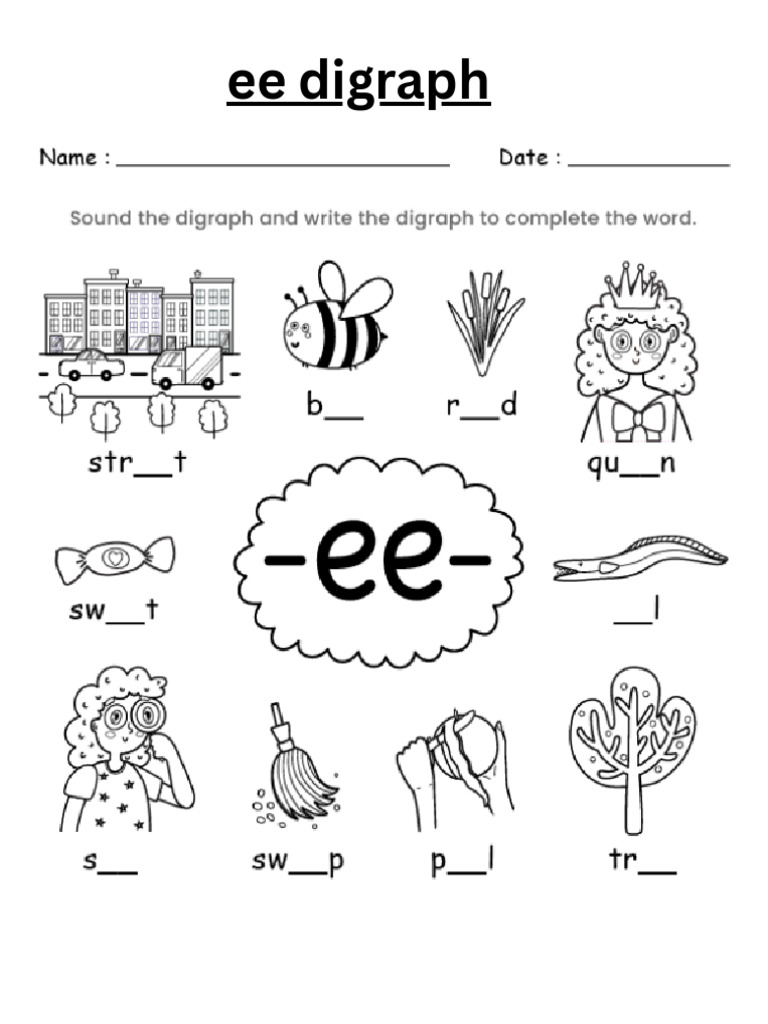 Color and Write Activities for 