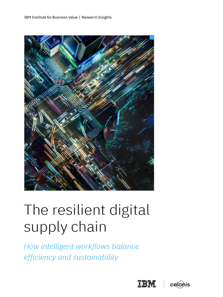 Enhancing IBM Supply Chain Resilience | PDF | Sustainability | Supply Chain