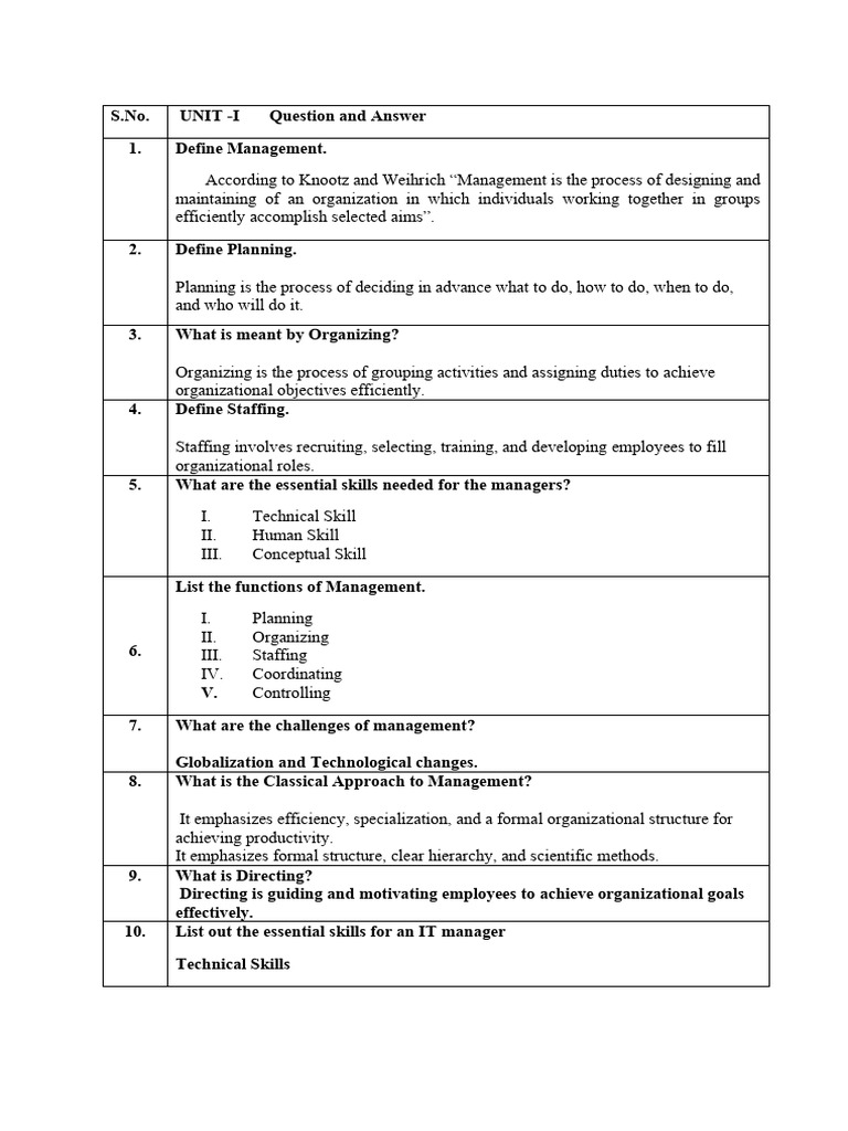 Management Concepts and Definitions Guide | PDF | Talent Management ...